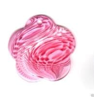 IMPEX TRIMITS JEWELLERY - PINK LARGE 5 SIDED SHAPE RT33